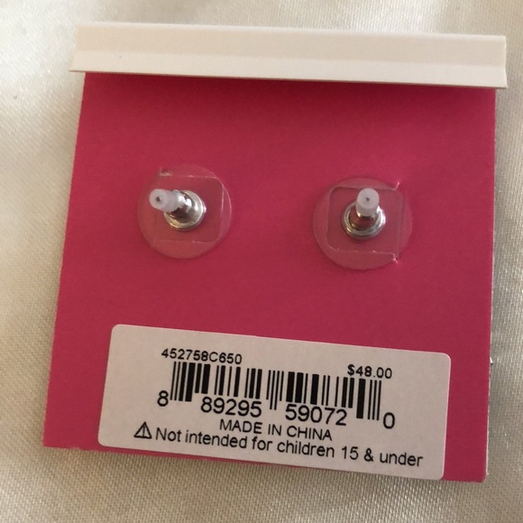 Betsey Johnson Silver Tone Rich Witch Ghost Girl Fringe Drop Earrings NWT - Picture 12 of 12